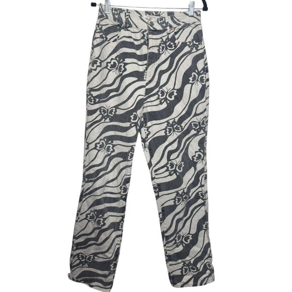 Pacsun High Rise Dad Jeans Size 28 Light Wash Straight Leg I27 - Picture 1 of 2